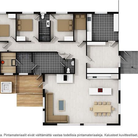 Levillas Kuppimaantie Villas Esterno foto